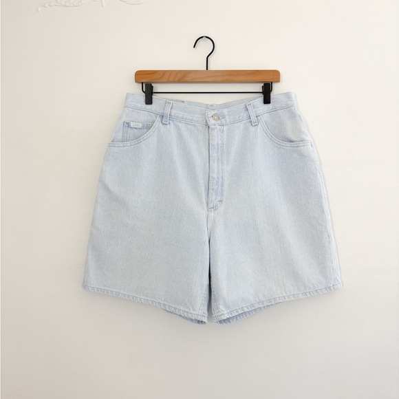 Vintage Light Wash Lee Shorts - Picture 1 of 6